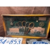 Image 4 : Collectible Framed Tennis Hangable(21L) w/ Assorted Collectible Plates & Black Round Case 