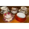 Image 1 : High Tea O'Clock - Antique Tea Vessels w/ Saucers & Attitude - Paragon & More