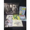 Image 1 : Dark Knight Canvas Print 28 X 22, Metal Batman Sign 12.5 X 16, Framed Drawings 11 X 17 and 14 X 11 