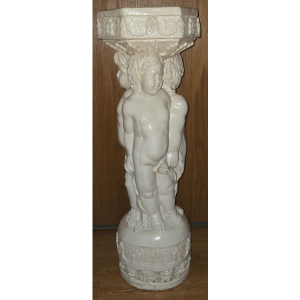 Lovely Ceramic Sculpture Pedestal - 28T