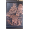 Image 3 : Glass Tumblers, Carved Wood Figure, Artwork, and Miscellaneous Collectibles