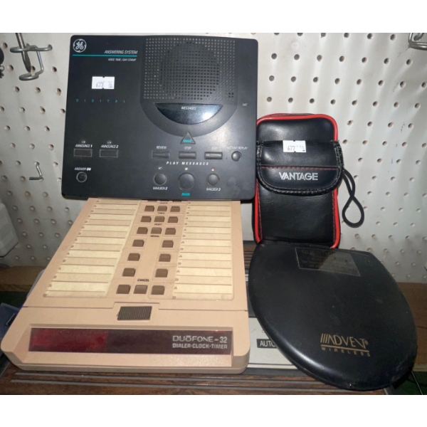 Vintage Electronic Device Collection Dyna Charger Logitech G&E & More