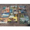 Image 1 : Early 60s Complete Set of Red Rose Tea Collector Cards, 12 Books - Animals, Transportation & More 