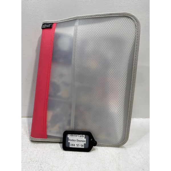 Binder of Donruss 1994, 97-98 Hockey Cards