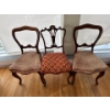 Image 1 : Antique Parlour Chairs (3) 28T 
