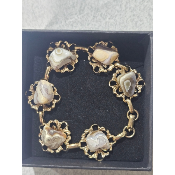 Costume Necklace, Earrings and Bracelet