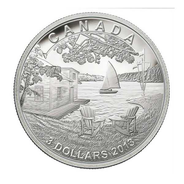 2013 $3 Martin Short Presents Canada - Pure Silver Coin
SKU: 125687