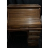 Image 3 : Vintage Wooden Desk on Wheels, No Key - 36W, 26D, 46T