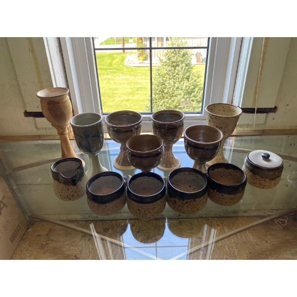 Collection of Clay Cups