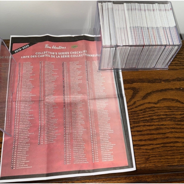2019-20 Tim Hortons Collector's Series Of Trading Cards Box
