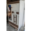 Image 11 : Wood Wardrobe with Mirror, Carved Accents and Cedar Interior