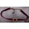 Image 2 : Swarovski Crystal Red Necklace/Choker with Heart 6inch