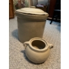 Image 2 :  Medelta crock size 4 and small Medelta bowl made in Alberta in Medicine Hat