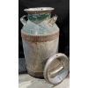 Image 3 : XL Antique Milk Cans w/ Lids 25"Tall