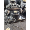 Image 5 : Vintage Rotary Dial Phones- Including Etelco England Phone- Wall and Desk Styles- Black