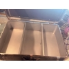 Image 4 : Metal Display Case with Glass Top and Interior Compartments