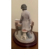 Image 4 : LLADRO Porcelain 'Young Beethoven'  Figure w/ Wooden Base (Slight Chip) - 7W, 10T 