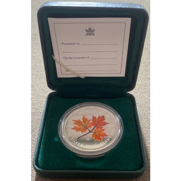 Canadian Troy Ounce Fine Silver Coin