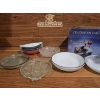 Image 2 : Glass and Ceramic Dishware Including Serving Plates and Bowls