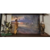 Image 1 : Hand Carved Bird Collection w/ Nature Print 22L