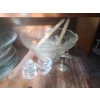 Image 5 : Contents of Cupboard: Plate Chargers, Glass Bowl 15" Diameter, Candles/Holders, Punch Bowl and More!