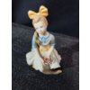 Image 3 : Cybis Figurines- Sitting w/ Apple: 4.5 W, 3.5 D, 8 T, Holding Bear,  Kneeling 4.5 T