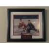 Image 1 : Gordie Howe "Mr. Hockey" Red Wings #9, H.O.F. 1972 Signed Photo 15 X 13, Framed Under Glass