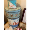 Image 8 : Eclectic Collection Including Tins, Clocks, Artwork, and Vintage MCM Coppercraft