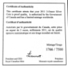 Image 3 : 2011 $25 Toronto City Map - 99.9% Fine Silver Coin
