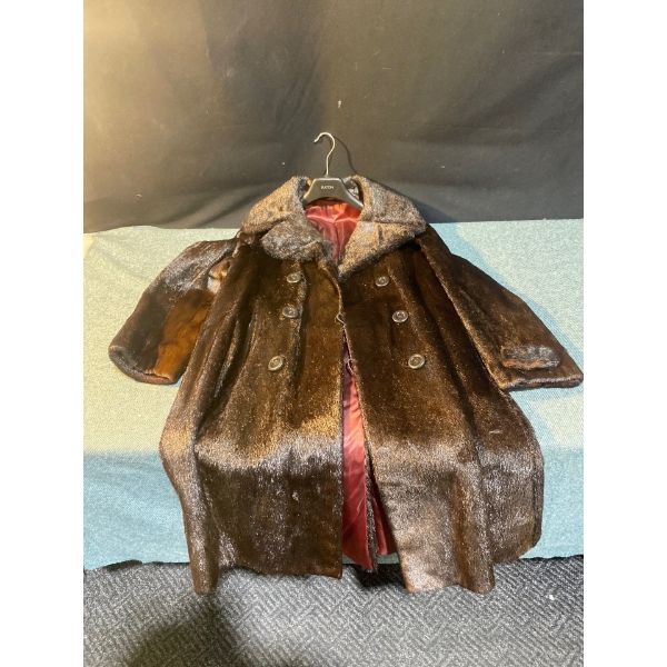 Seal Skin Coat 3/4 Length