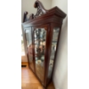 Image 3 : Show Stopping One Of A Kind Mahogany China Cabinet - Contents Not Included 