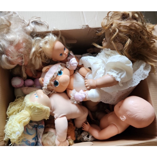 Assorted Dolls- Tallest: Wearing White Dress 24 T