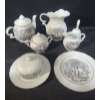 Image 1 : Vintage Avon Tableware Including: Teapot, Pitcher, Plate- Awarded to Representatives (1977)