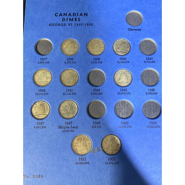 Canadian Silver Dimes