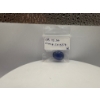 Image 4 : 15.0ct Oval Cabochon Cut Natural Tanzanite, Measuring 16.51x13.27x7.16mm