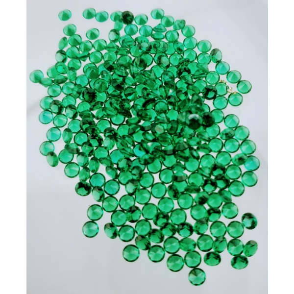 Nanosital Emerald Parcel (17.8 ct total, 2.5 mm)