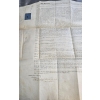 Image 9 : Antique Legal Document, Specifically A Handwritten Indenture Or Deed, Likely From The 18th Or 19th.