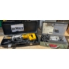 Image 1 : DeWalt DW120 1/2" Right Angle Drill with Case and Skil Roto-Hammer with Bits