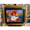 Image 5 : Peter Max Original Acrylic on lithograph signed in the upper right Flower blossom lady