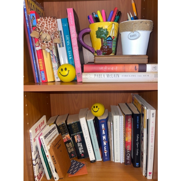 Mixed Interests Book Collection Smiley Stress Balls & More