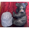 Image 1 : Sandycast Black Bear Toilet Paper Dispensor w/ Wireless Bluetooth Speaker
