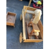 Image 4 : Hand built, mini horse drawn, carriages/wagons with handmade wooden rocking horse horse.