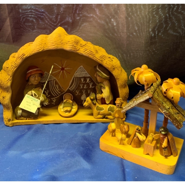 Handmade Nativity Sets - Made in Peru 8T