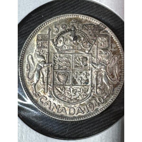 Canada 1940 Half Dollar Coin