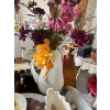 Image 5 : Collection of various vintage and decorative items. Figurines, oil lamps, lazy Susan for the table t