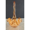 Image 10 : Gorgeous Glass Swan Bowl and Collectable Vintage Chinese Porcelain Cups