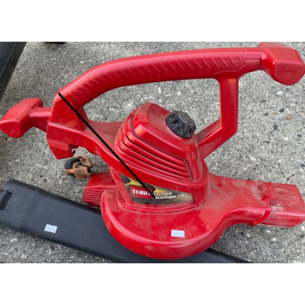 Pair of Toro Ultra Blower Vacs w/ Accessories