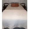 Image 1 : Vintage Queen Bed w/ 2 Bedside Dressers Includes Luxurious Newer Mattress/Boxspring Bedding & More
