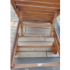 Image 5 : Safavieh Outdoor Lounge Chair w/ Cushion 79 w, 14 h (When Flat) 27 d (2)