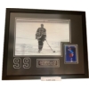 Wayne Gretzky Feb 21, 1999 Framed Picture & Hockey Card.  Ltd Edition 6300/9999 17 1/4 w, 14 3/8 h